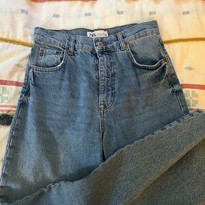 Zara Blue Denim Jeans